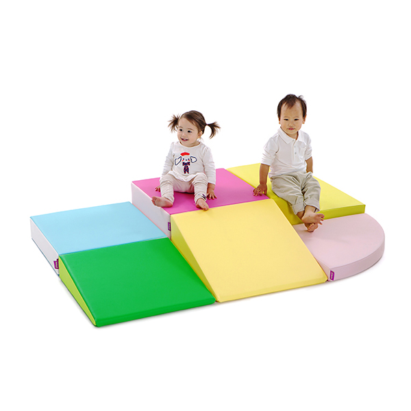 아기방 매트 어린이집 플레이매트 유치원 놀이방매트-베이비블록세트 13 - 파스텔 (방염/항균)